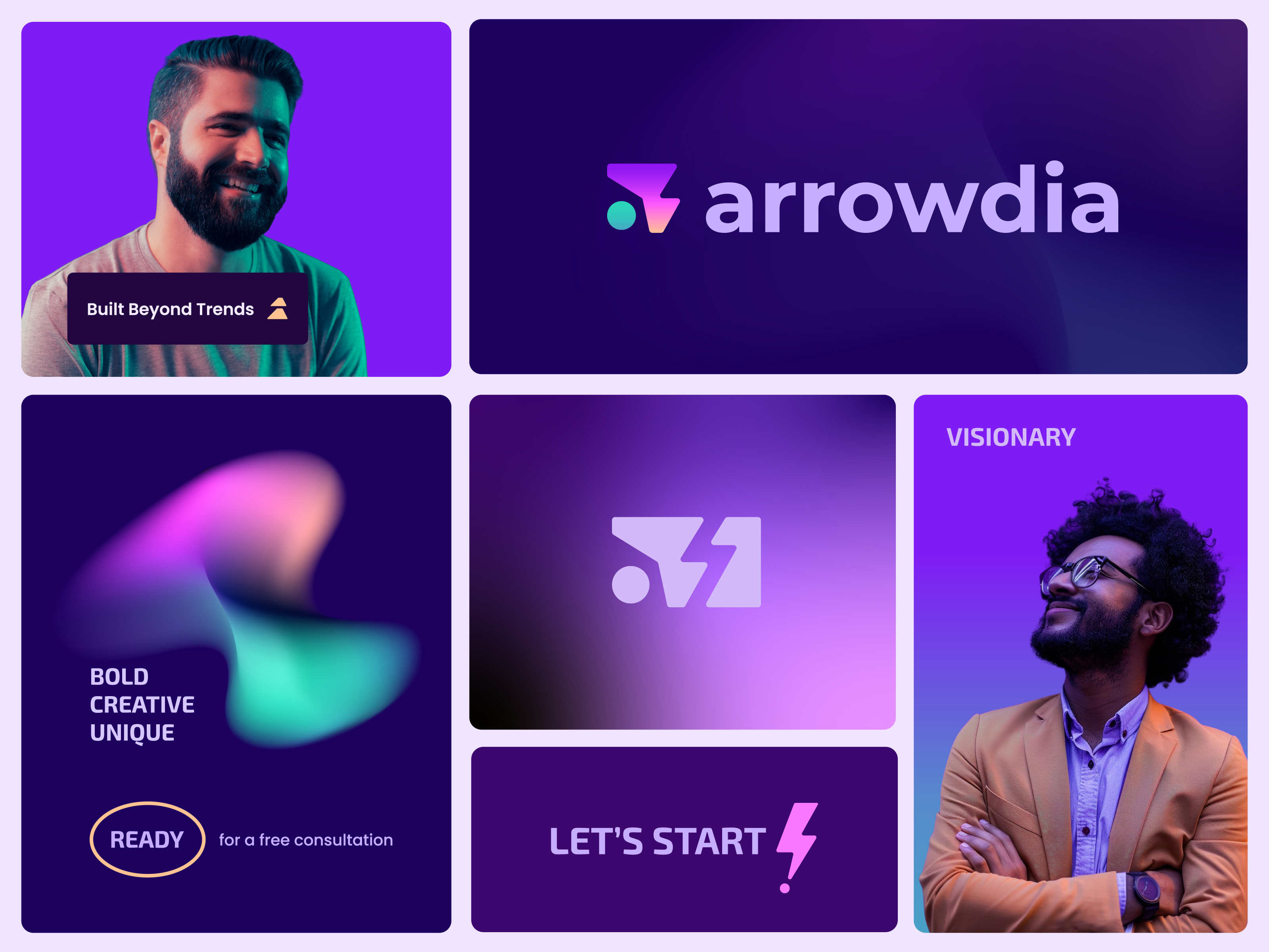 Arrowdia logo and branding design a arrowdia brand brand identity branding design guidelines identity letter logo logo design mark