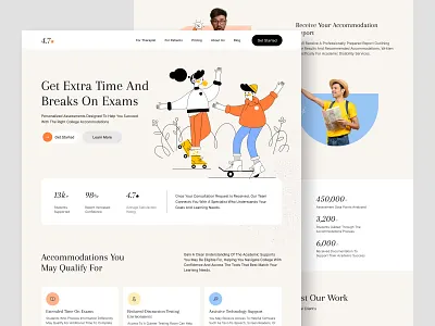 Student Mental Health Support clean health care health care website landing page mental care mental care support mental health mental support uiux web design website website design