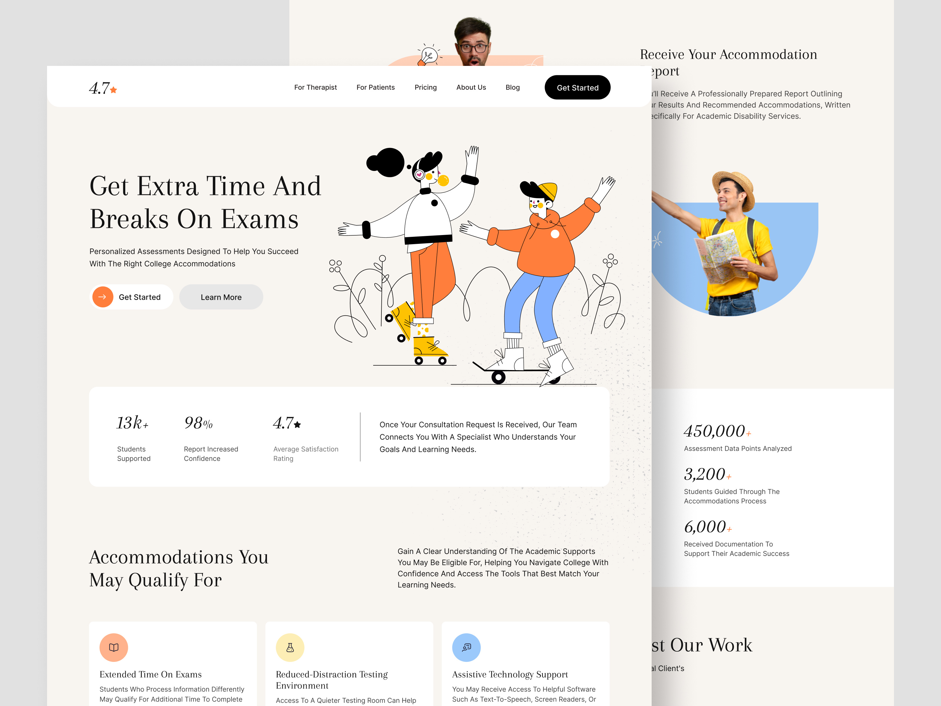 Example of Healthcare Website Design