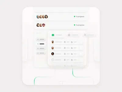 Tickets & Users Directory illustration clean ui dashboard design fintech graphic design illustration ui web design