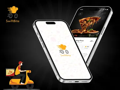 SwiftBite - Food Delivery App design figma minimal ui ui design uiux ux