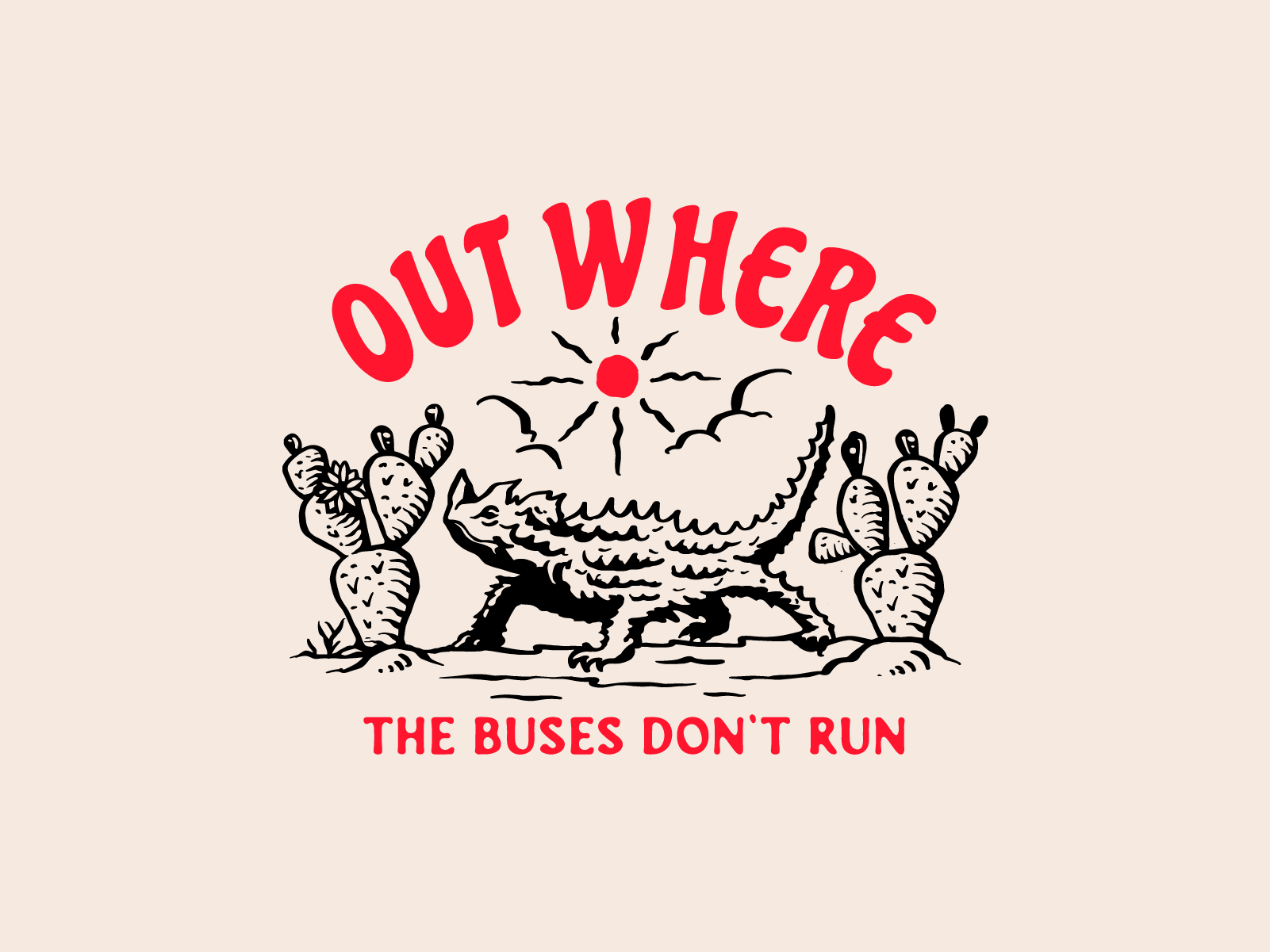 Example of Armadillo - Hat Graphic