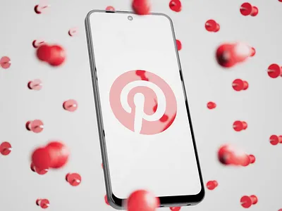 Pinterest 3d animation branding cgi design foreal gif graphic design illustration logo