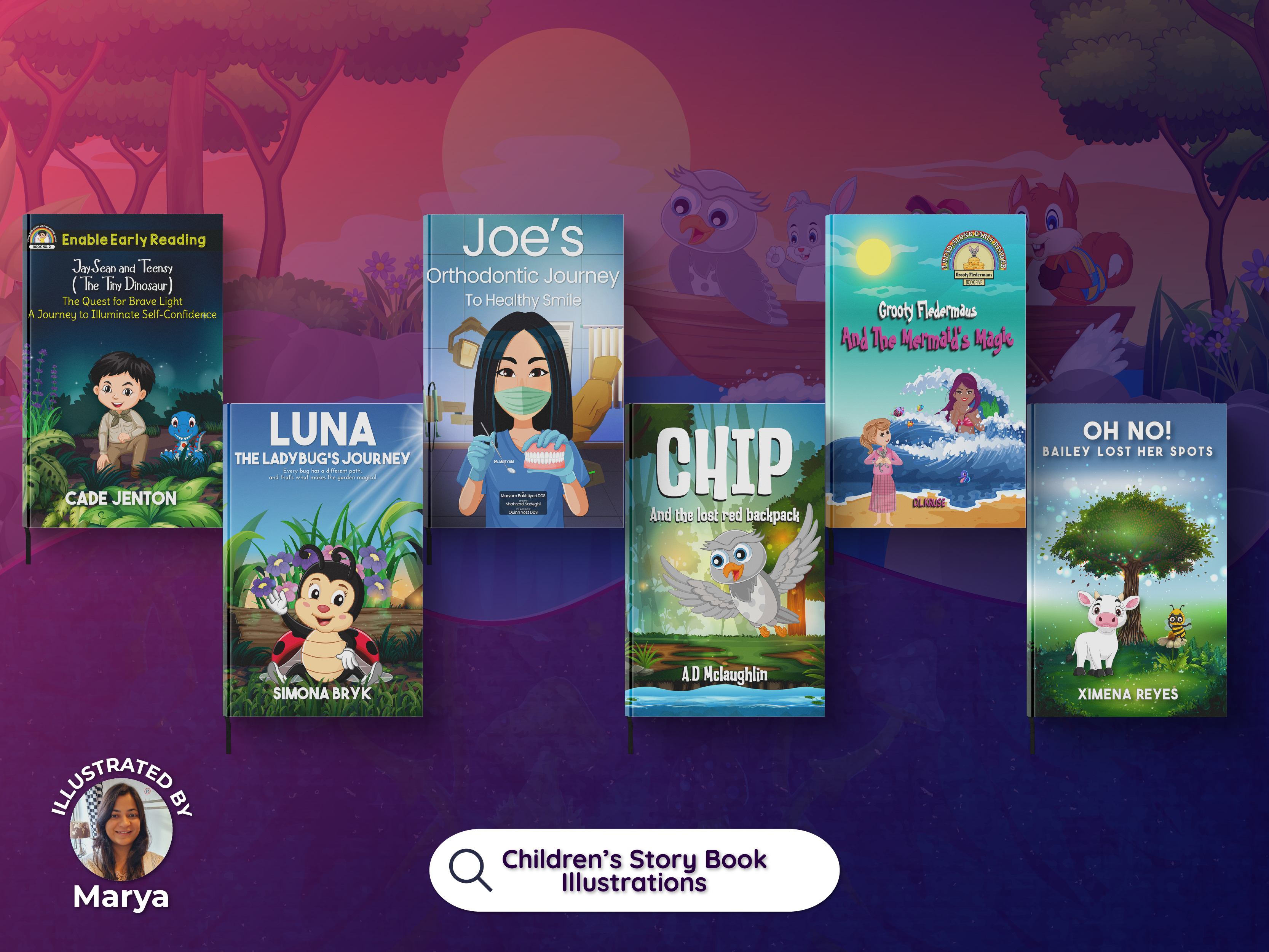 Example of Children’s Storybook Illustrations