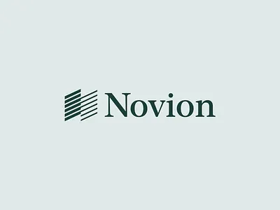 Novion ai artificial intelligence brand branding design grow icon improvement line logo logodesign minimal n letter progress