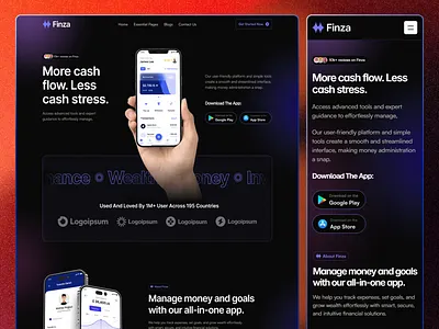 Top-notch Fintech Saas Website digitalbanking financialui fintechstartup fintechwebsite framertemplate homepage landing page onlinepayments paymentgateway saas saasplatform saasui saasux saaswebsite softwarecompany startupwebsite ui webappdesign webdesign webflowdesign