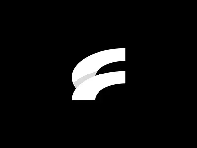 Abstract Letter F Logo - For Sale abstract f logo brand mark branding f f icon f logo f symbol letter f letter f logo letters logo logo design logomark minimal logo minimalist modern f logo round