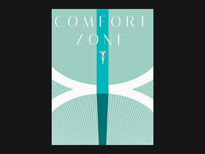 COMFORT RIVER adobe illustrator comfort comfort zone design graphic graphic design illustration poster poster design river vector
