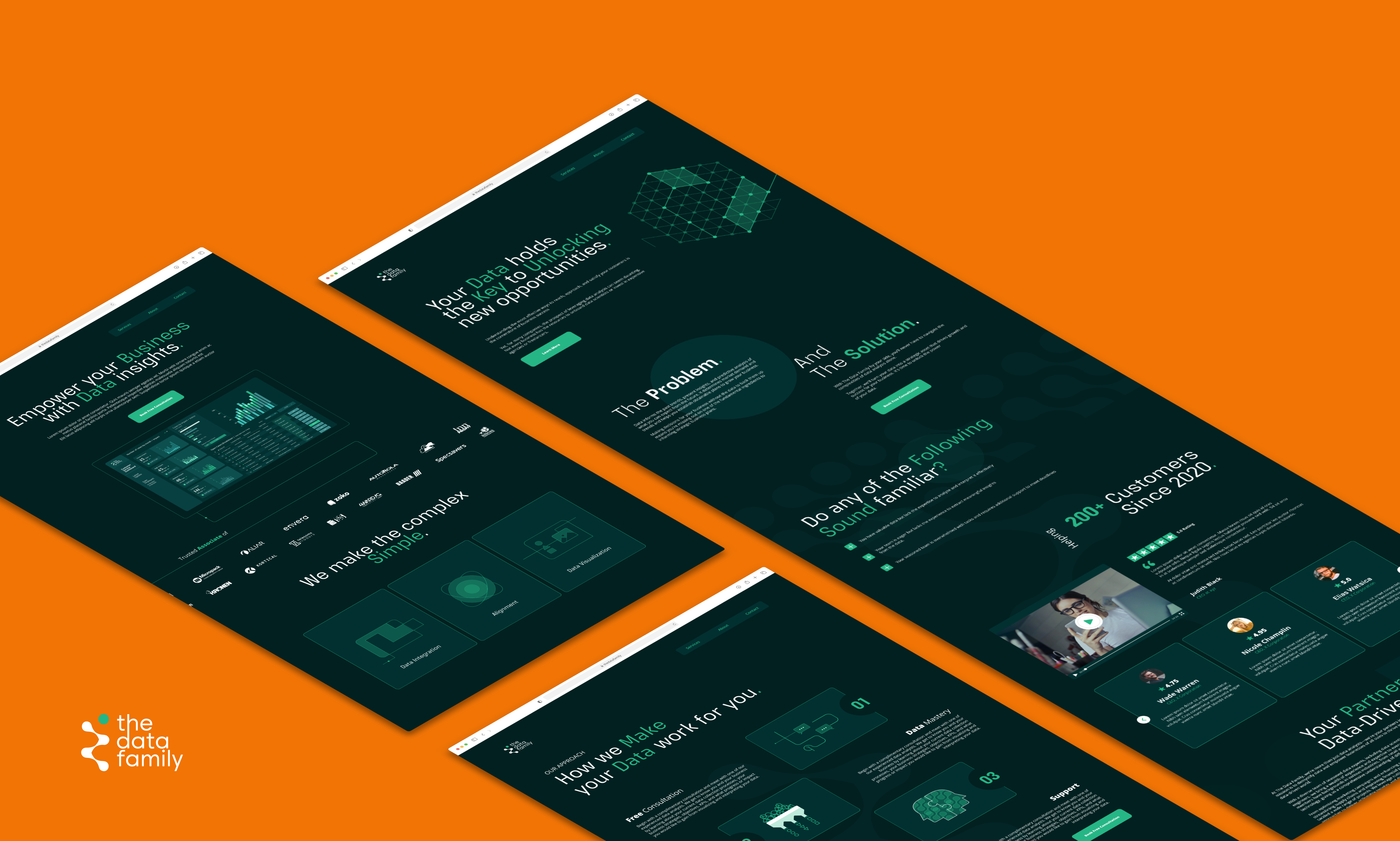 The Data Family: UI/UX and Analytics in Motion analytics dashboard clean ui dashboard design data analytics data visualization design system digital product information architecture interaction design microinteractions modern ui motion design product design saas design ui animation ui design user experience ux design visual design web app design