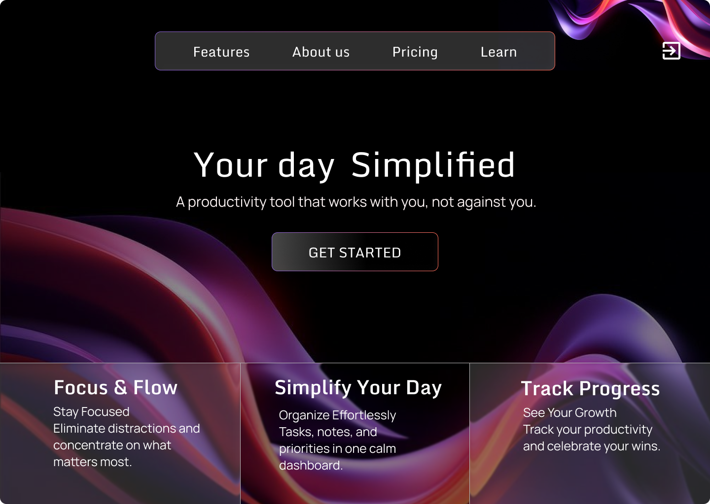 One SaaS Landing Page, Three Visual Identities saas ui uiux web webdesign