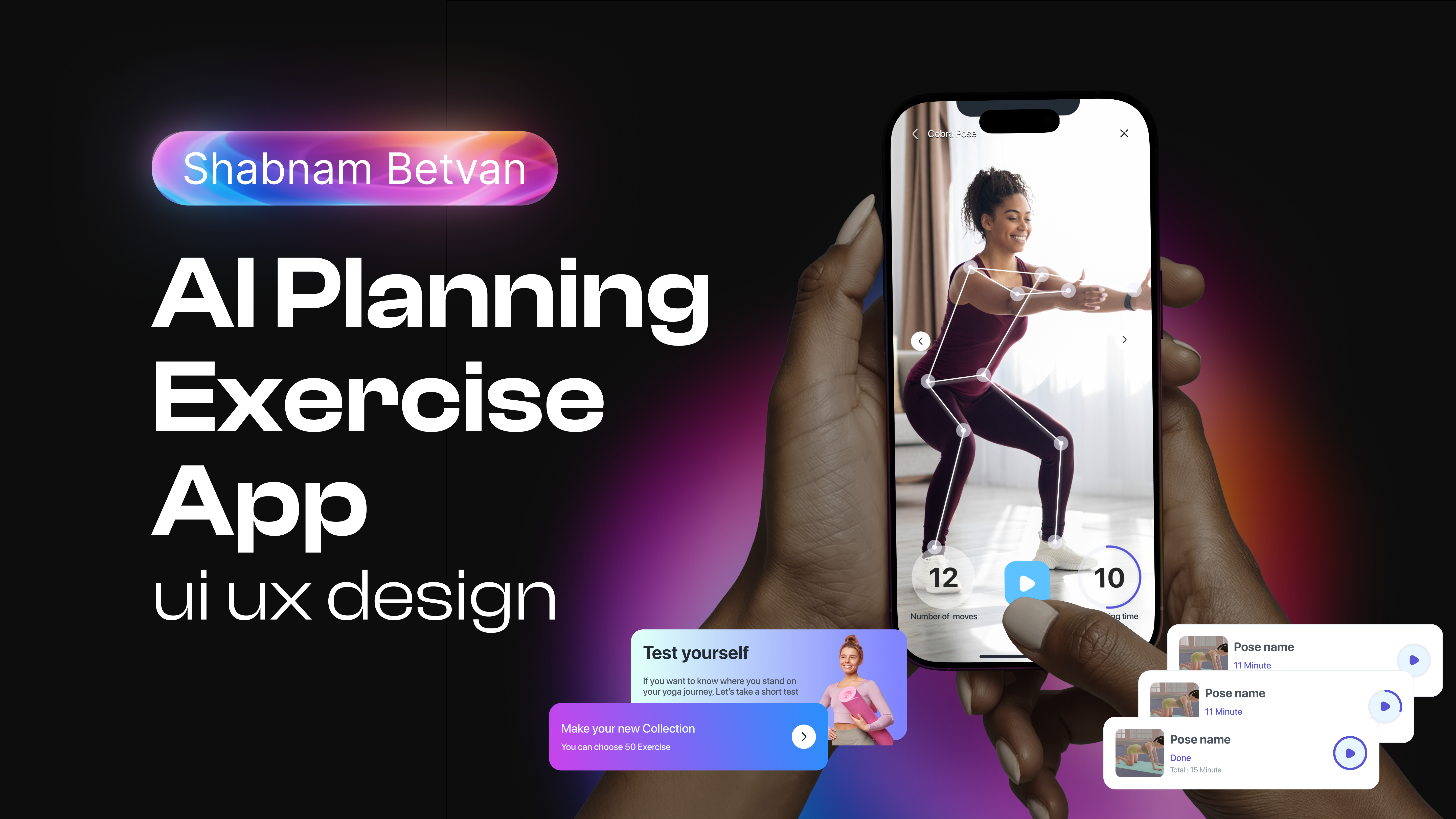 AI Planning Exercise App app design ui ui design uiuxdesign ux