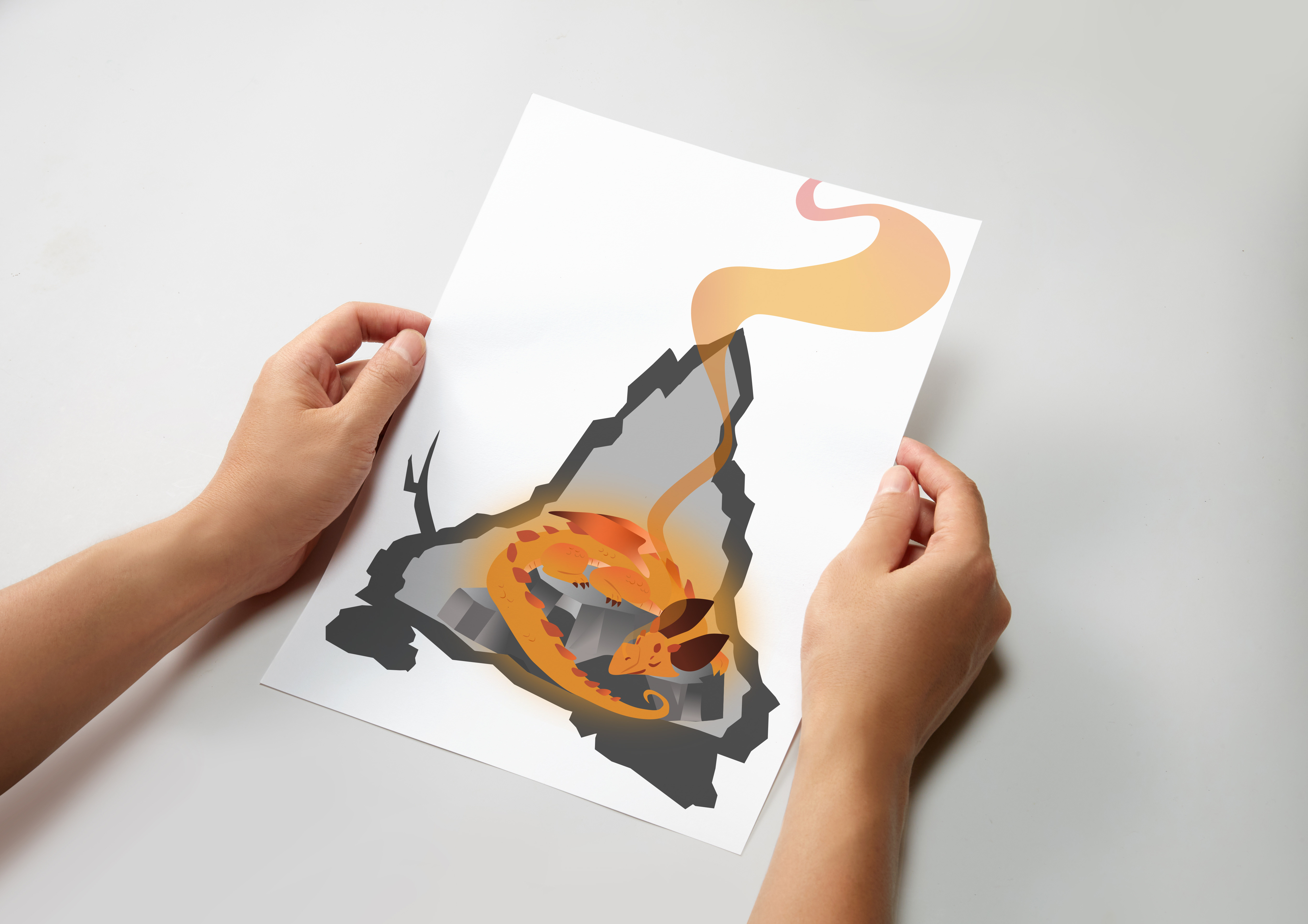 Illustration intérieur / extérieur graphic design illustration