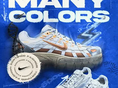 P-6000 Nike Poster graphic design