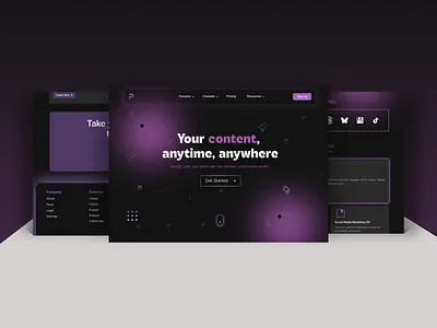 Postify calendar cleanui contentplanning creatortools dashboard figma interactiondesign marketingtools minimal moderndesign productdesign productivity saas saasdesign scheduling socialmedia ui uiux ux webapp