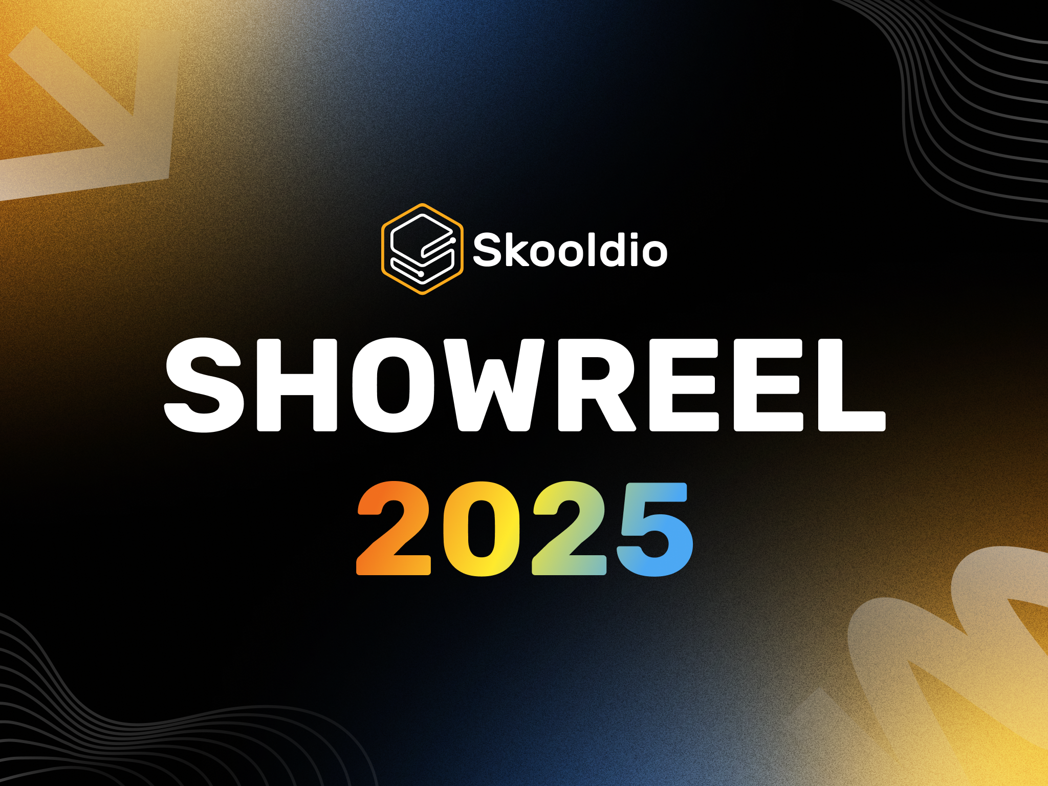 Skooldio Showreel 2025 animation motion graphics showreel skooldio