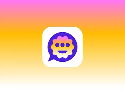 Logo Exploration for Language Learning App (Unused for Sale) ai alien app icon assistant branding chat cute for sale unused buy help logo mark mascot mihai dolganiuc design social media speak sticker symbol teach tech wavy