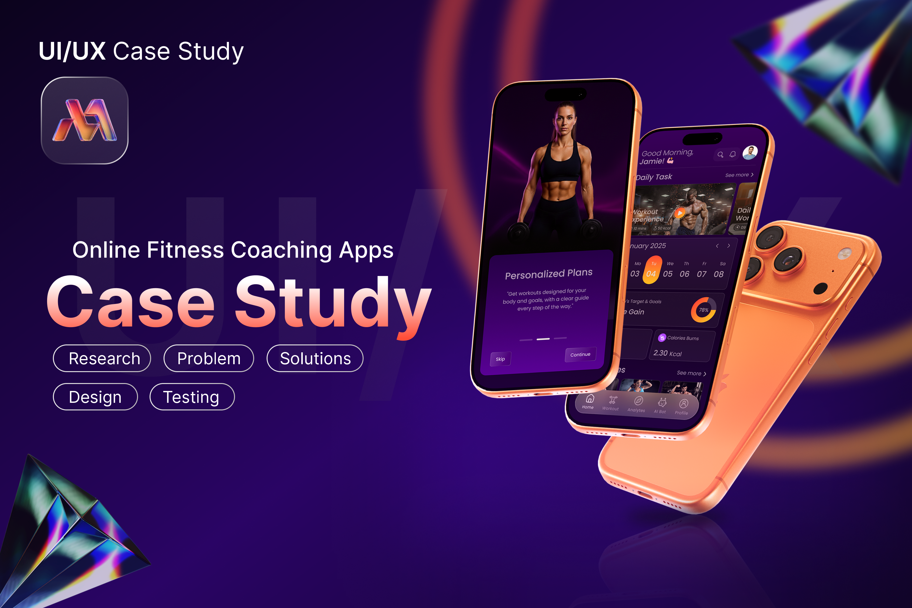 UI/UX Case Study | Fitness Coaching App | SaaS Product app ui design app ui ux branding case study case study design casestudy fitness fitness app fitness app case study fitness app design fitness app onboarding fitness app ui fitness coach fitness coach app fitness mobile app fitness mobile app design fitness tracker online fitness ui ui ux design