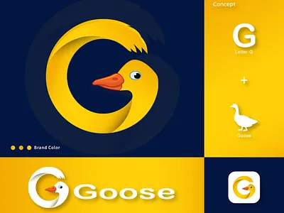 Goose Logo— Modern G Letter Mark appicon branddesign brandidentity branding creative designer designinspiration dribbble dribbbledesign graphicdesign lettermark logodesign logomark mascotlogo minimaldesign modernlogo monogramlogo startupbranding uiux visualidentity
