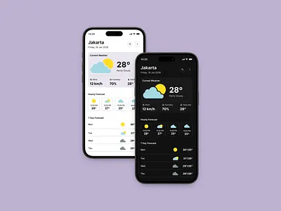 Daily UI #037 - Weather Design ☀️🌧️ app app design daily ui dailyui ui ui design uidesign weather weather app