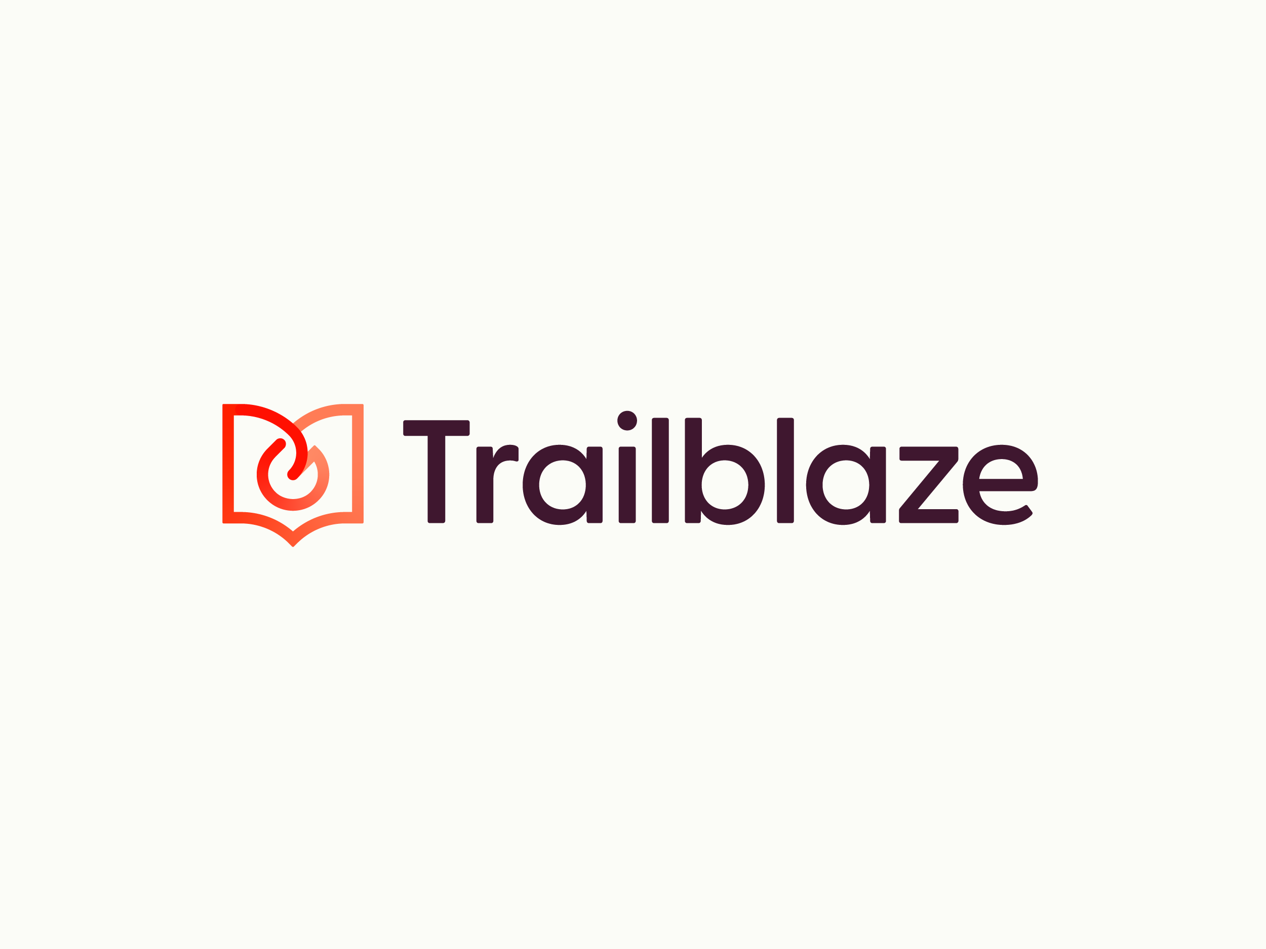 Trailblaze Logo — T + Book + Fire app logo bold logo book logo bright logo education app logo education logo education tech fire symbol friendly logo geometric logo kindle logo learning logo letter t logo logo logo design logotype modern edtech modern logo startup logo tech logo
