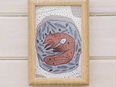 Sleeping fox animalillustration childrensbookillustration drawing fairy tale animals fairytaleillustration foxillustration graphic design greetingcard illustration kidsbookillustration kidsillustration natureillustration pencildrawing