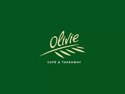 Olivie - Logo animation branding draw gif graphic design logo motion graphics olivie paint ui vector