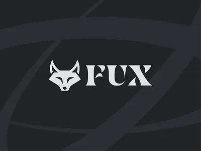FUX fashion brand logo design branding clothing design fashion graphic design logo visual visualidentity wolf