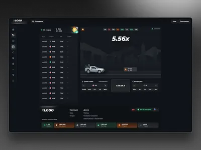 Glassmorphism Crash Game aviator casino casino design casino online casino page clean ui crash game dark game game design game layout game ui gaming banner gaming online glass glassmorphism original game sharp simple game ui design ui ux