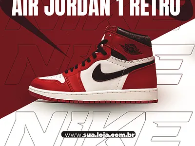 NIKE POST Social / E-Commerce graphic design post study