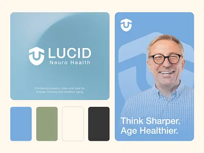Lucid Neuro Health - Logo Design & Branding ai logo brand identity branding business logo company logo design e commerce logo graphic design healthcare logo logo logo design medical logo modern logo tech logo unique logo
