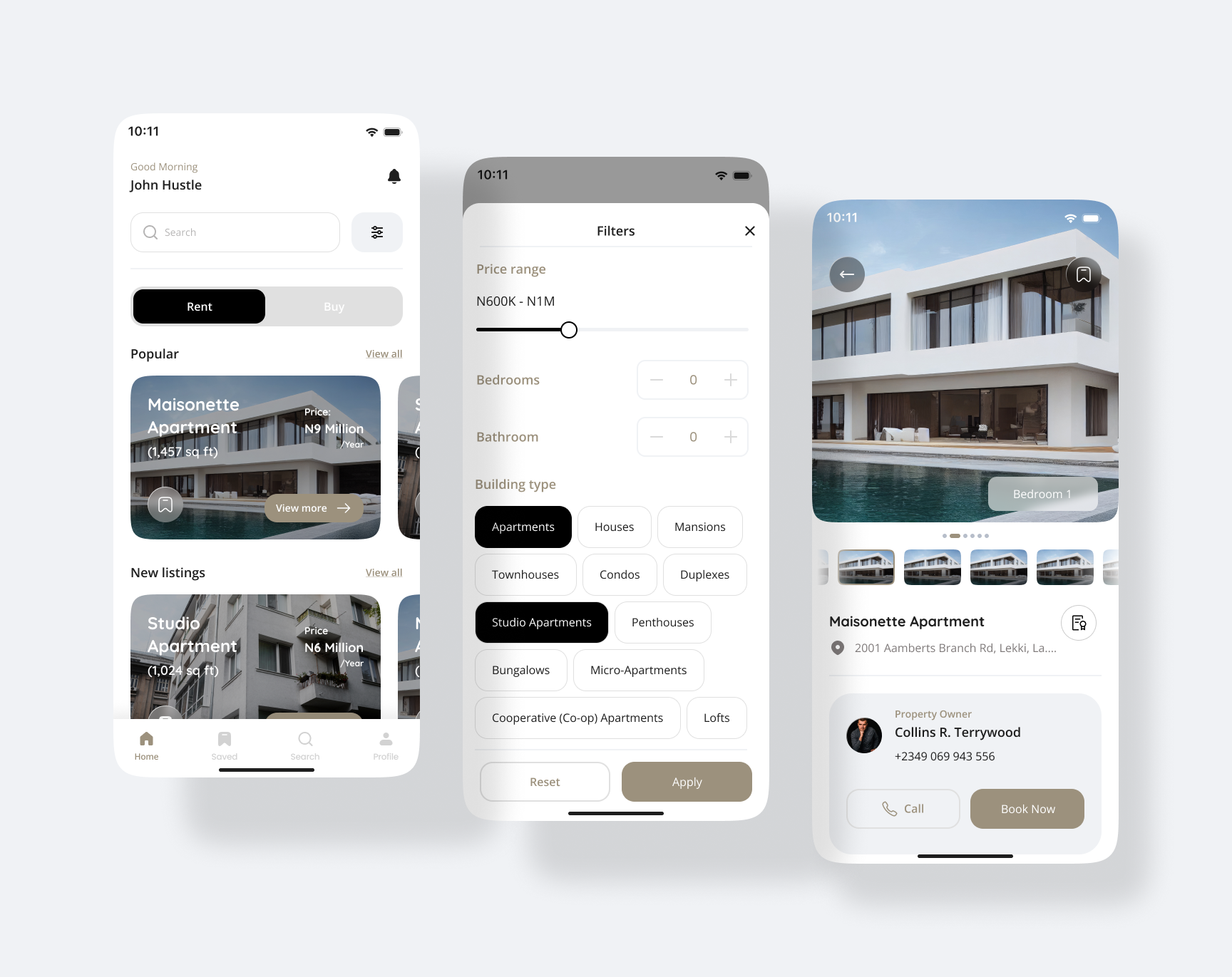 INCLUSIVE CITY Real Estate App app desgin figma home house mobile realestate rent ui