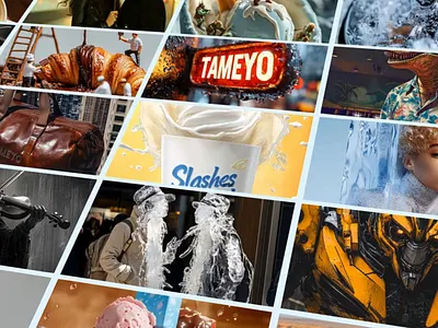 TAMEYO AI Studios 3d animation branding graphic design motion graphics