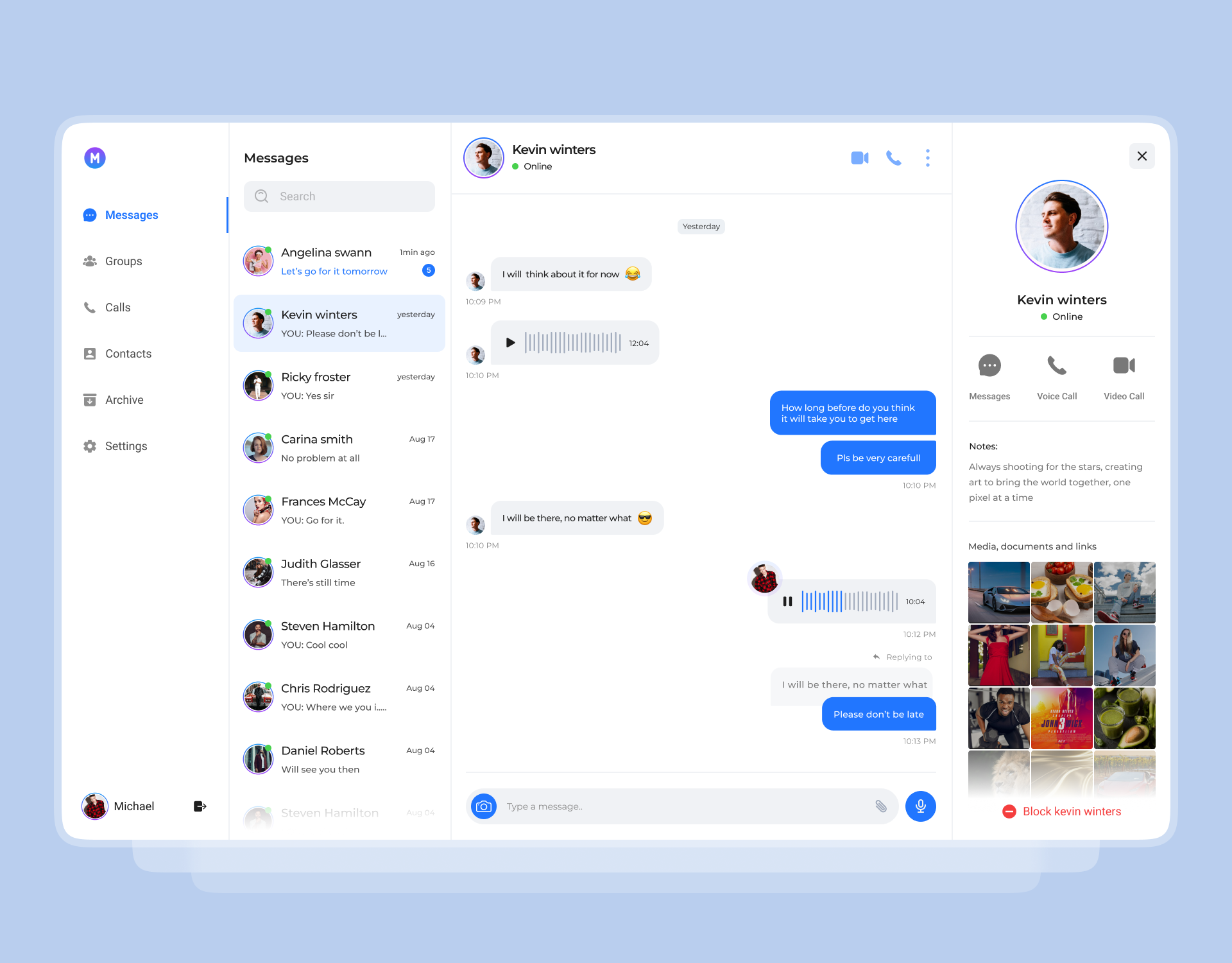 MESSAGING APP figma graphic design message messaging ui uiux webapp