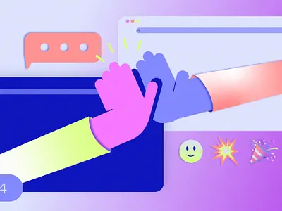 How FXN Curates Company Culture in the Remote Workplace design digital illustration remote wfh