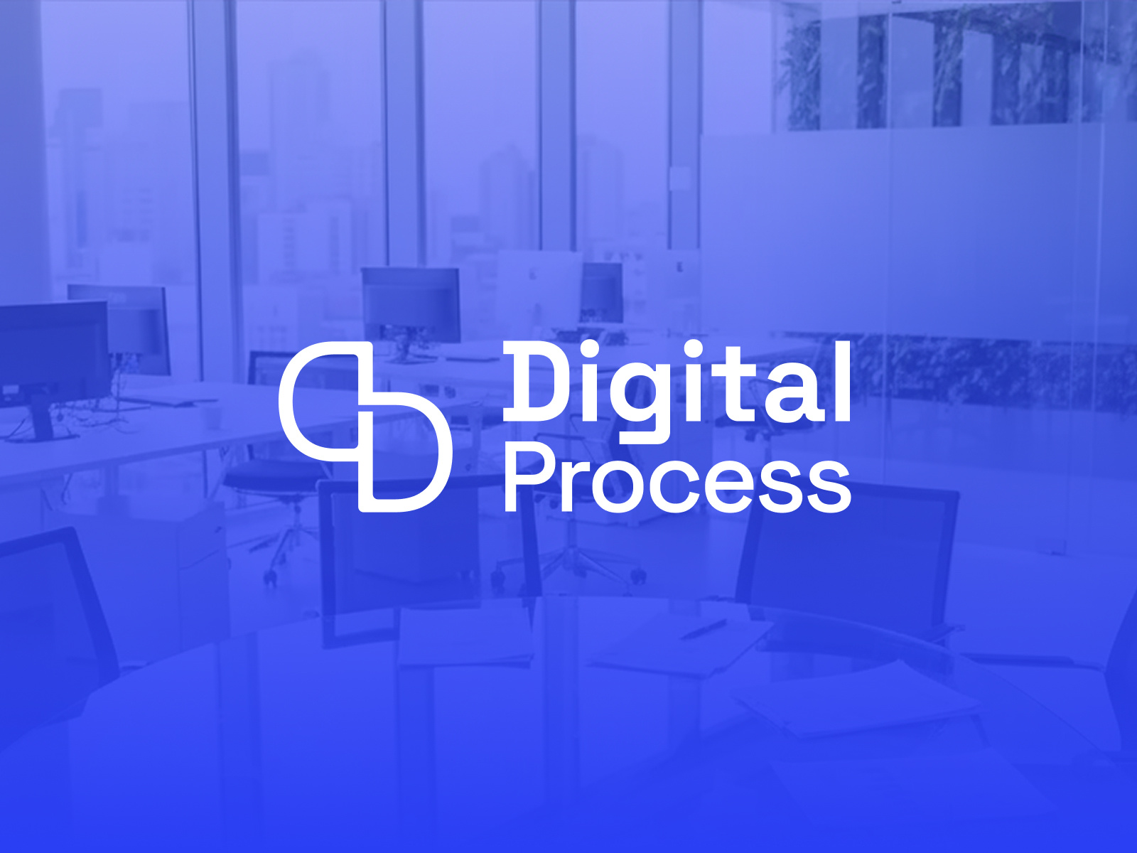 Digital Process — Logo Redesign & Brand Identity blue brand brand identity brand system branding clean design conceptual design design process digital design geometric design graphic design identity system logo design logo redesign minimalism minimalist design modern design professional branding tech branding typography visual identity