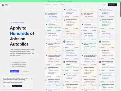 Hirli animation ui