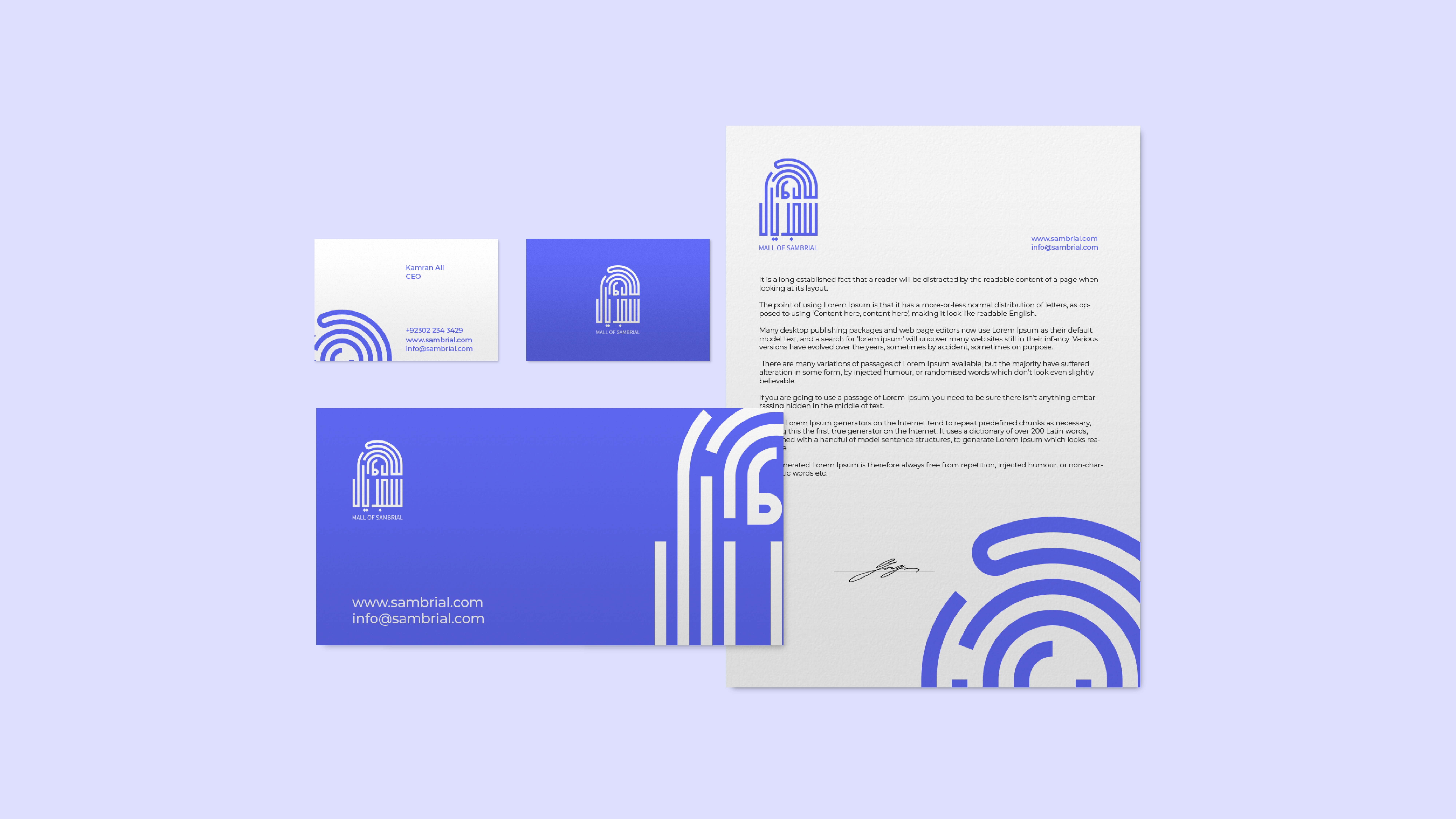 Mall of Sambrial branding graphic design logo