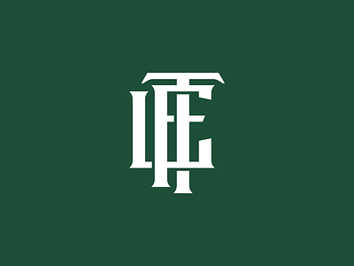 LTF Monogram Logo branding branding and identity design logo logotype monogram simple design