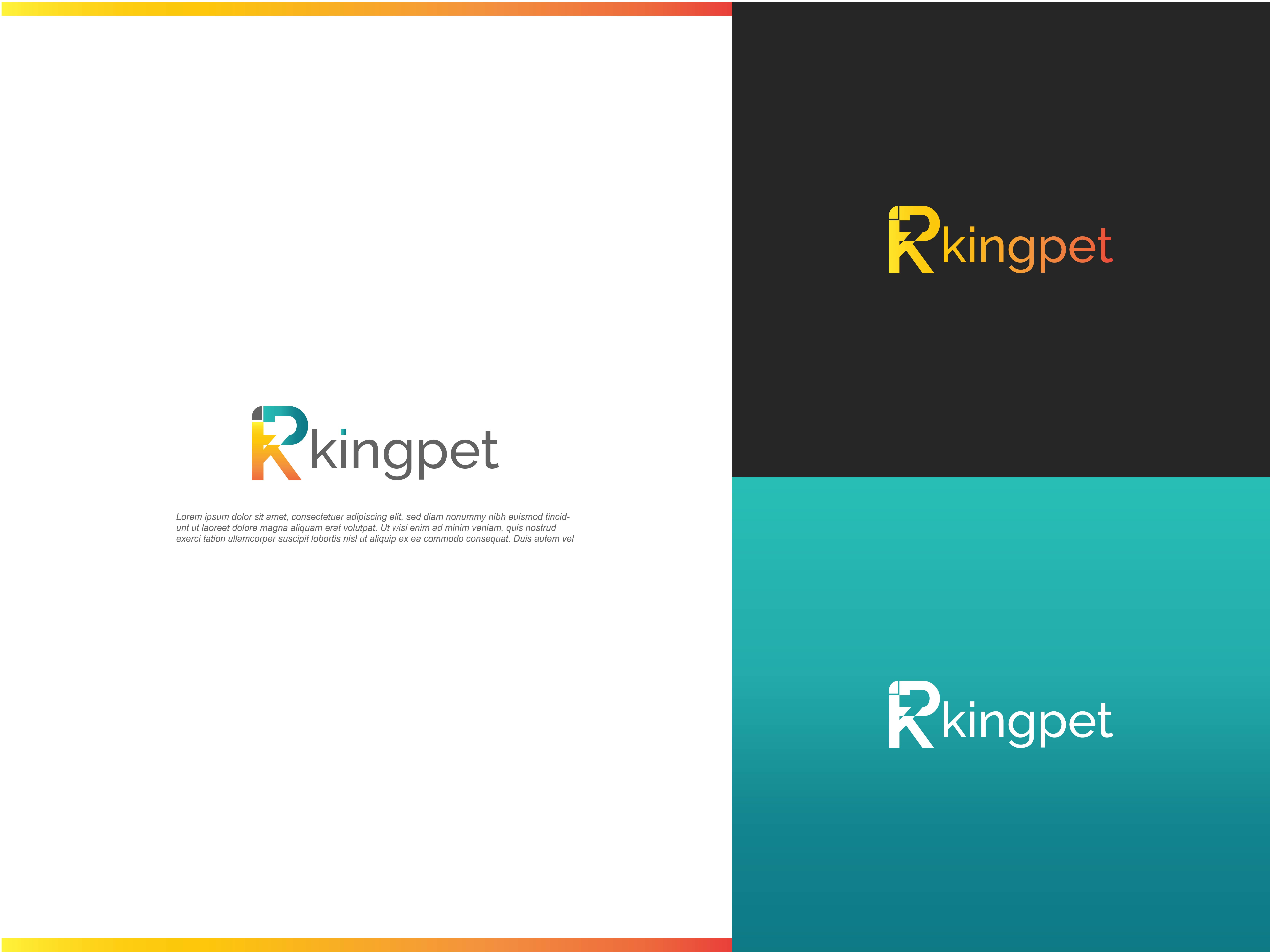 Rkingpet — Modern Pet Brand Logo Design | Minimal & Versatile Id animal logo brand design brand identity branding clean logo creative logo dribbble design flat logo gradient logo logo concept logo design logo inspiration logo presentation minimal logo modern logo pet brand pet logo professional logo startup branding visual identity