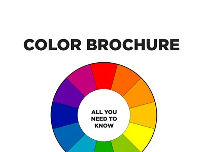 Color Brochure brochure graphic design
