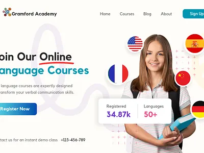 Shopify Website Development - Courses Platform courses platform shopify ui ux ux xi web design web development website design