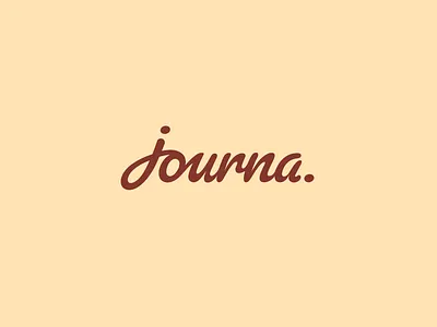 Bespoke wordmark Journa brand designer brand identity branding clean logo graphic design logo logo design logo designer wordmark