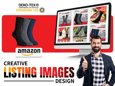 Product Listing Image Design for Amazon amazon branding amazon gallery images amazon infographic amazon listing images amazon main image amazon product images amazon socks branding ebc design graphic design illustration infographic design photo editing photoshop socks creative socks listing image socks product images ui