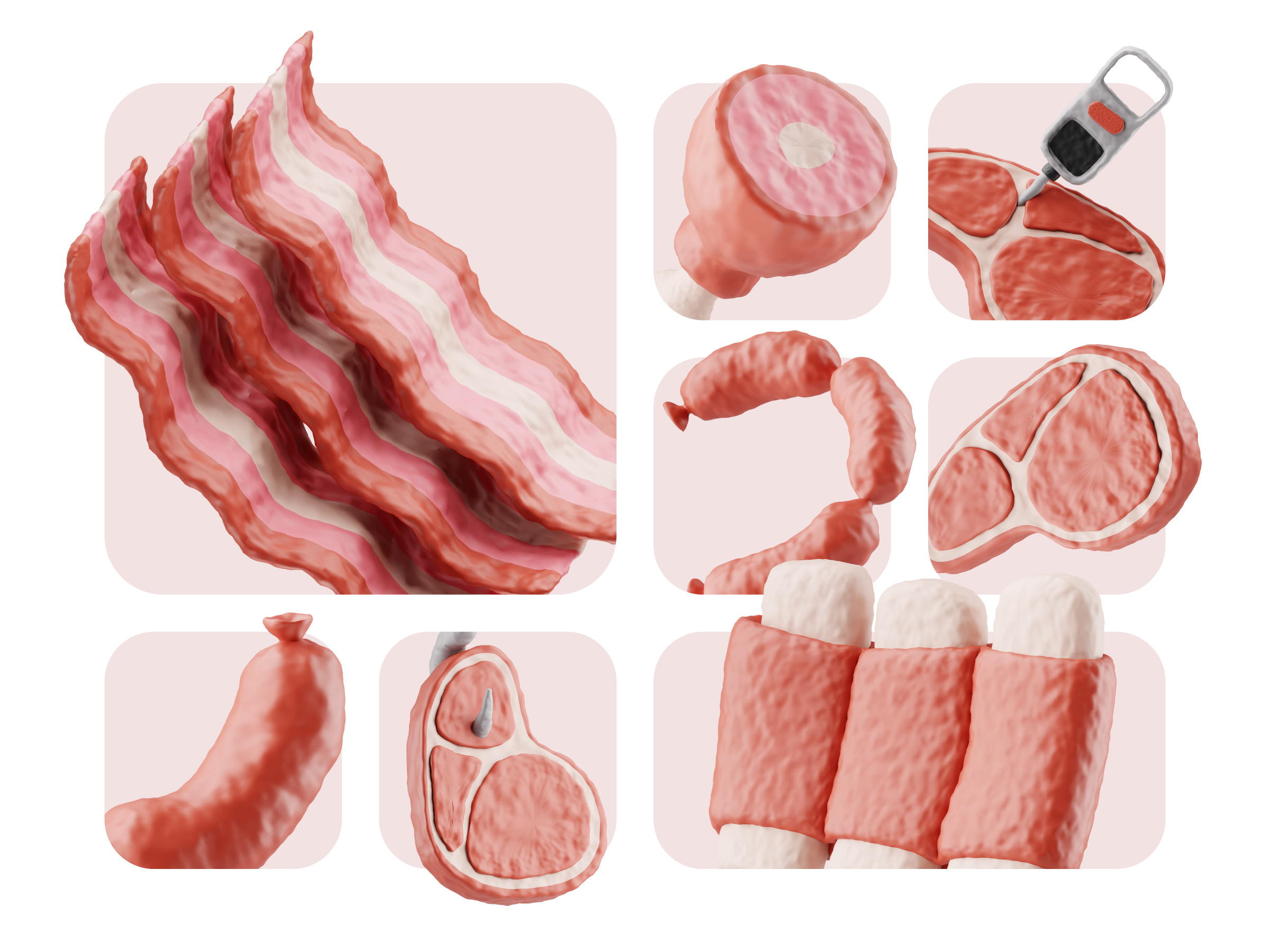 Example of Custom 3D Icons