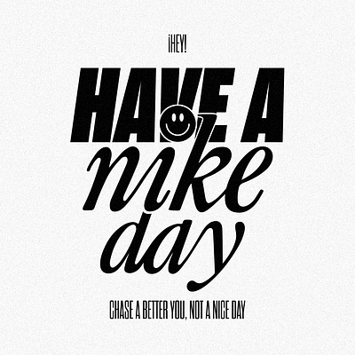 Nike Day design font logo nike