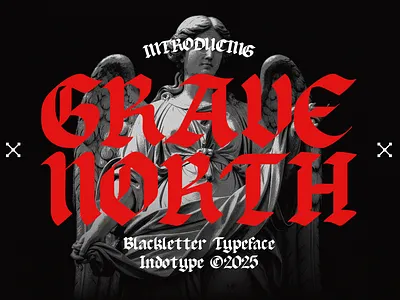 Gravenorth - Gothic Blackletter blackletter font typeface