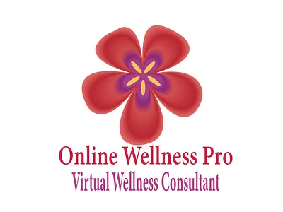Online Wellness Pro Logo graphic design logo