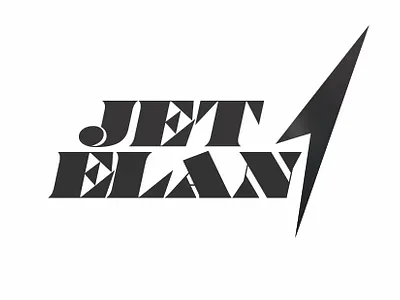Jet Elan Fashion Logo fashion graphic design logo