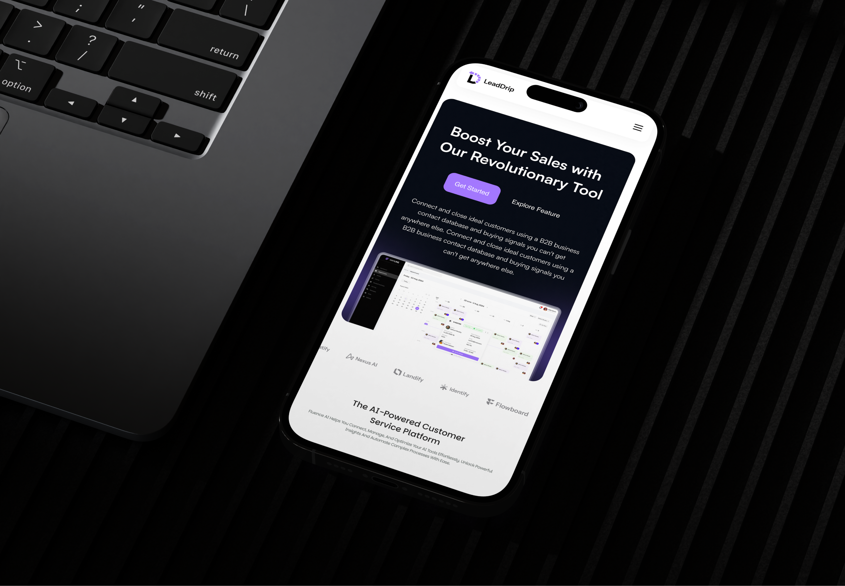 Example of Connect Your App To Any Backend