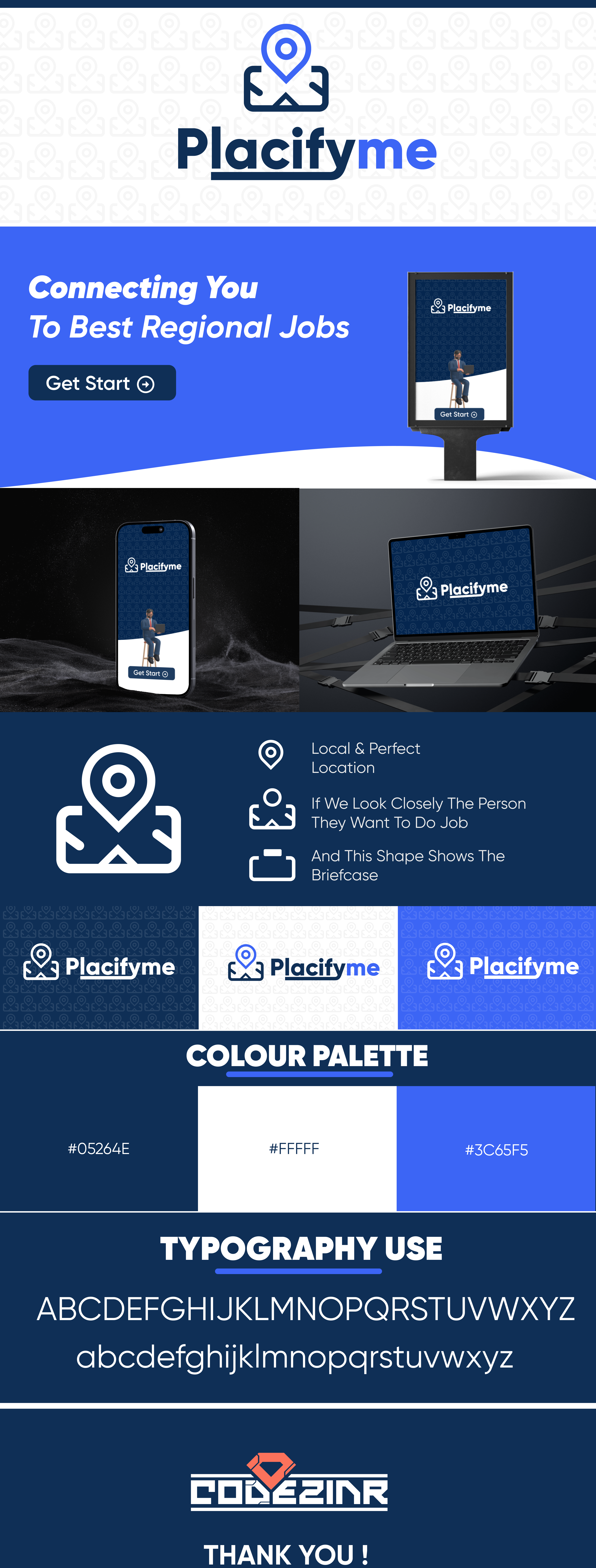 Placify Me - Logo Design branding design graphic design logo